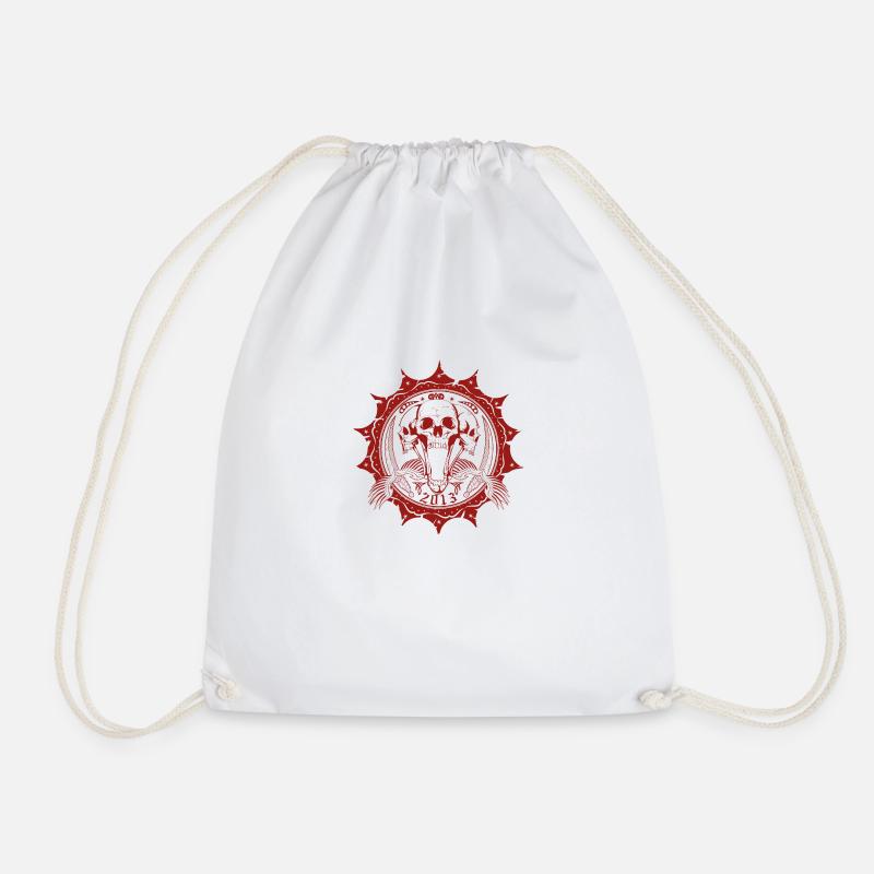 shirt, design, t-shirt - Drawstring Bag - white
