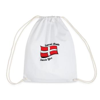 Savoie Libre - Sac de sport léger - blanc - Devant
