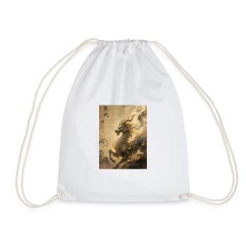 Le Souffle Cosmique : Qilin – Constellation - Sac de sport léger - blanc - Devant
