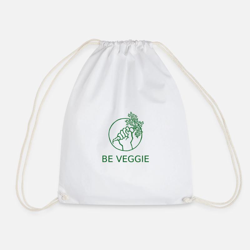 Be Veggie - Turnbeutel - Weiß