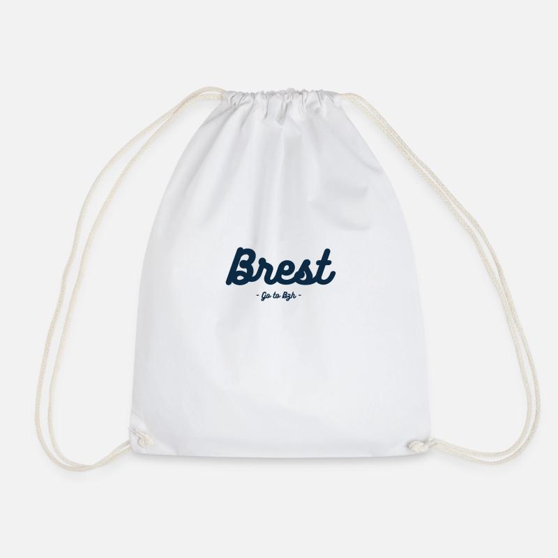 Brest - Sac de sport léger - blanc