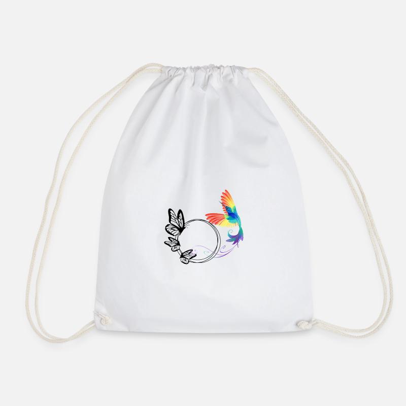 Oiseau - Sac de sport léger - blanc