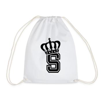 Lettre S - Sac de sport léger - blanc - Devant