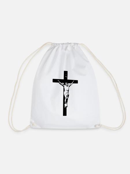 jesus - Turnbeutel - Weiß