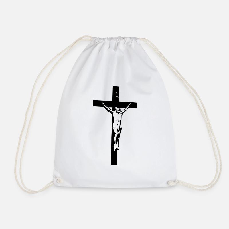 jesus - Sac de sport léger - blanc