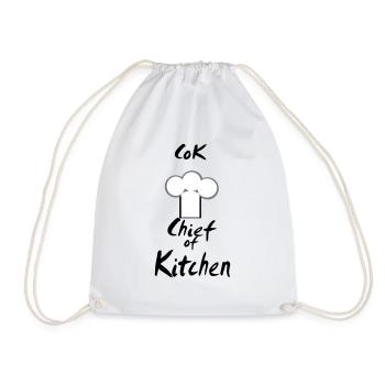 Chefkoch - Turnbeutel - Weiß - Vorne