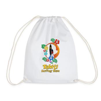Tahiti Surfing Team 04 - Sac de sport léger - blanc - Devant