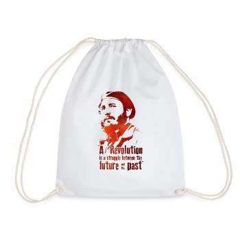 Révolutionnaire cubain - Fidel - Sac de sport léger - blanc - Devant