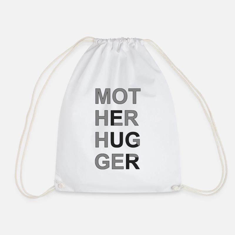 motherhugger - Turnbeutel - Weiß