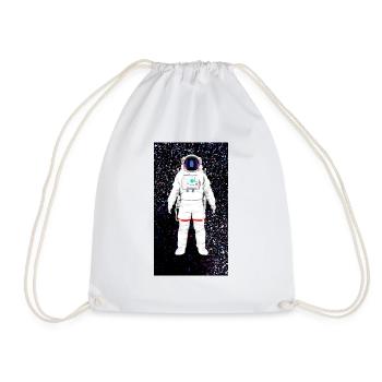 Image spatiale d’astronaute flottant - Sac de sport léger - blanc - Devant