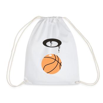 Basket-ball - Sac de sport léger - blanc - Devant