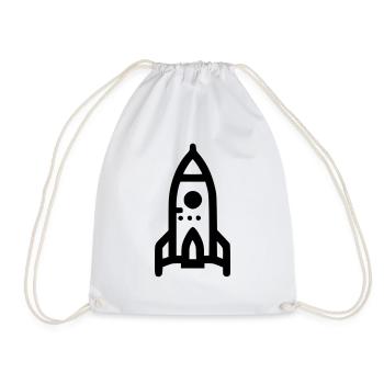 Fusée - Sac de sport léger - blanc - Devant