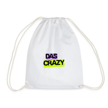 The Crazy - Design avec des couleurs néon - Sac de sport léger - blanc - Devant
