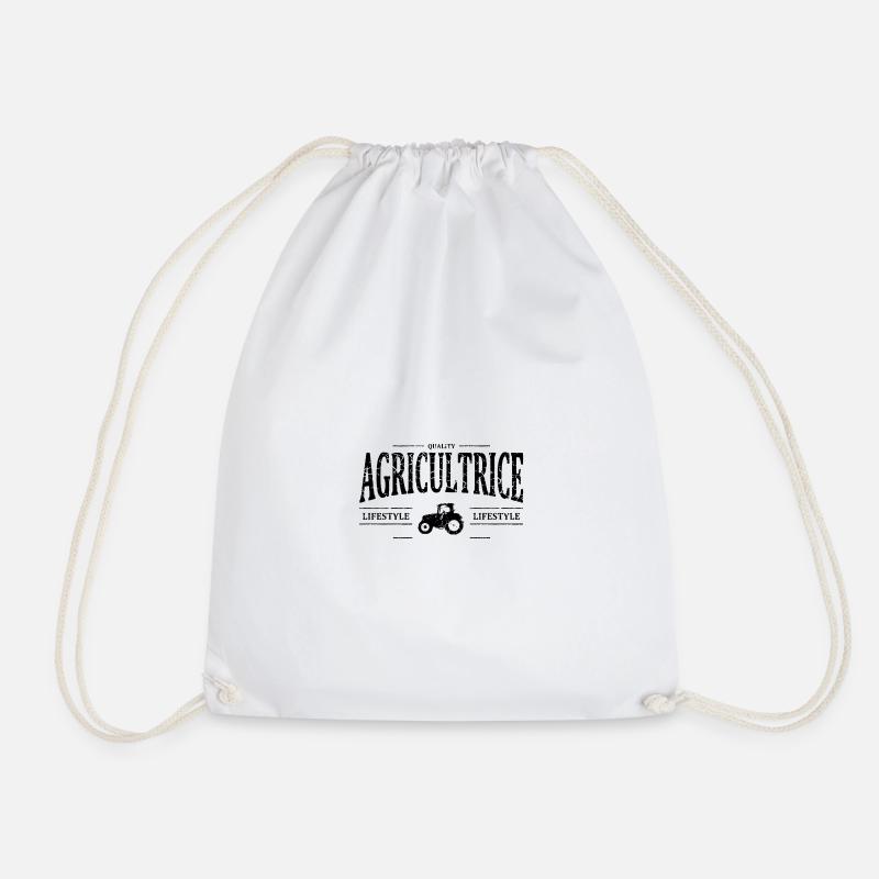 Agricultrice - Sac de sport léger - blanc