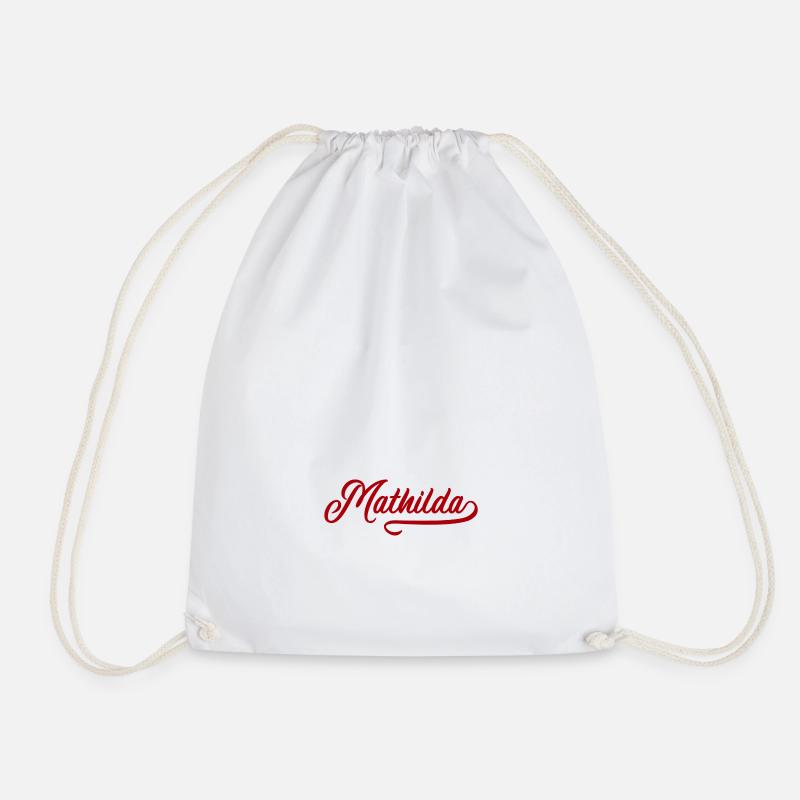 Vintage Mathilda - Turnbeutel - Weiß