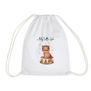 Le cirque du tigre - Sac de sport léger - blanc - Devant