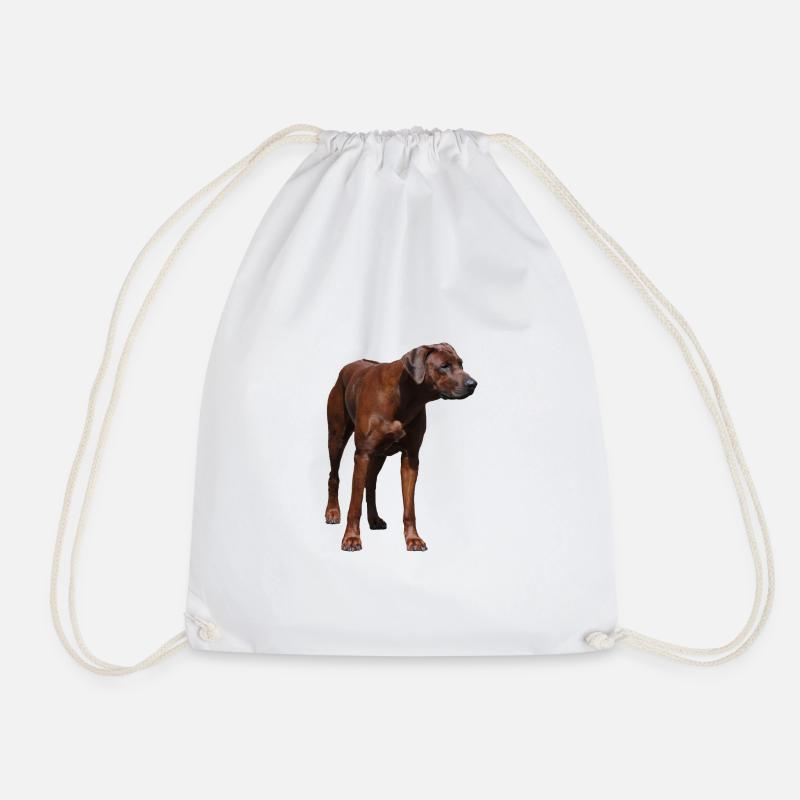 Rhodesian Ridgeback - Hunde Motiv - Turnbeutel - Weiß