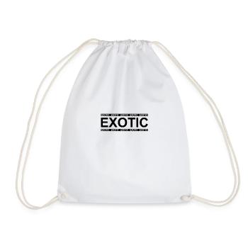 EXOTIC 1 - Turnbeutel - Weiß - Vorne