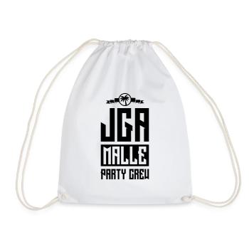 jga malle party crew - Turnbeutel - Weiß - Vorne