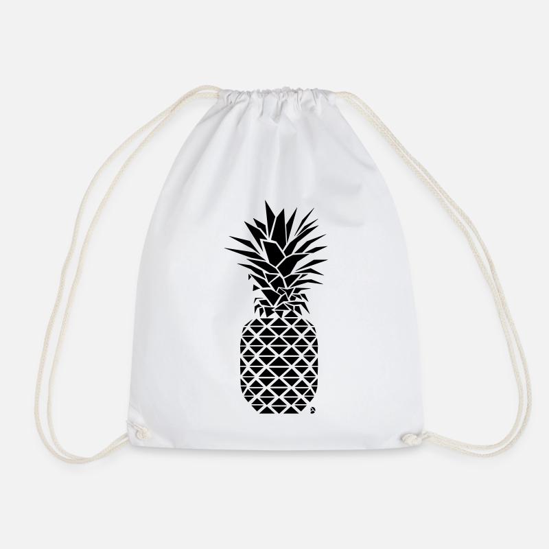 AD Geometric Pineapple - Sac de sport léger - blanc