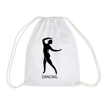 Danse - Sac de sport léger - blanc - Devant