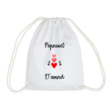 NOËL. ANNEE. ANNIVERSAIRE. RETRAITE. PAPA. MAMAM. - Sac de sport léger - blanc - Devant