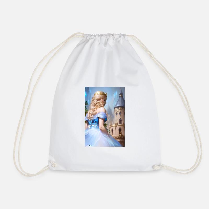 Prinzessin - Turnbeutel - Weiß