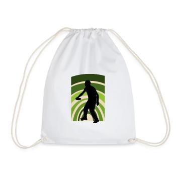 Frisbee Disc Golfer - Sac de sport léger - blanc - Devant