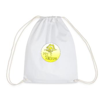 My Sunshine - Drawstring Bag - white - Front