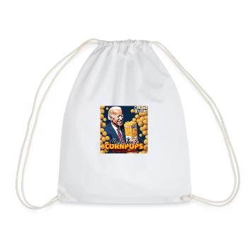 Uncle Joe's Cornpops - Drawstring Bag - white - Front