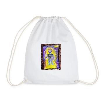 Finde Jesus von Eunice Ahiale - Drawstring Bag - white - Front