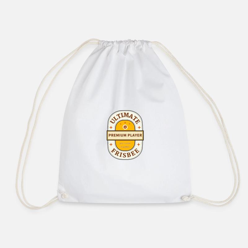 ULTI 19B - Drawstring Bag - white