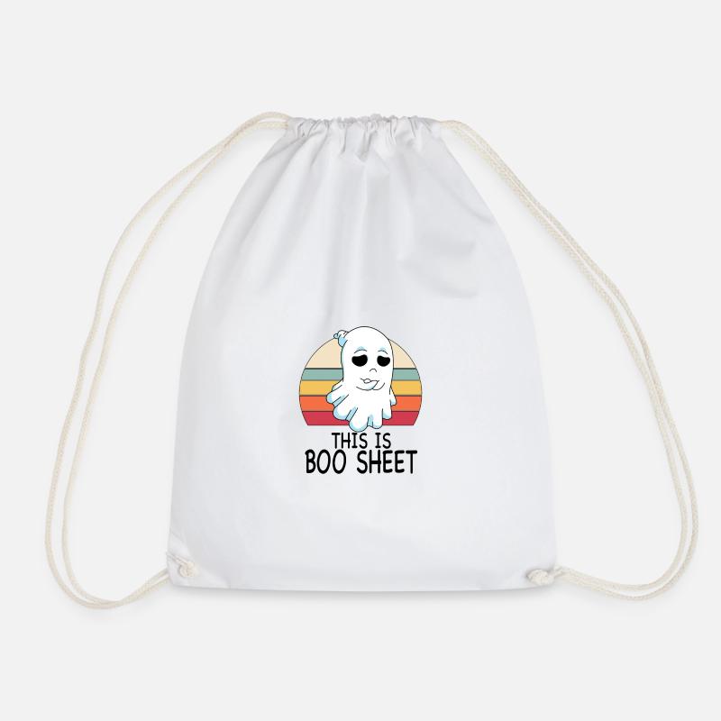 This Is Boo Sheet - Turnbeutel - Weiß