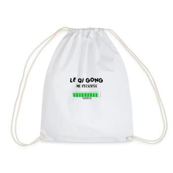 Tee shirt qi gong femme - Sac de sport léger - blanc - Devant
