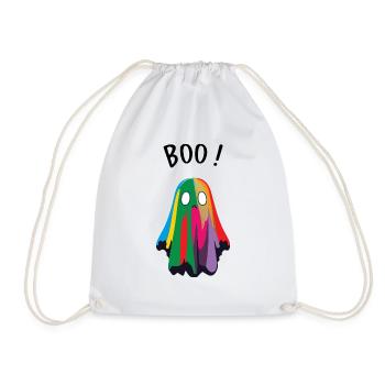 Fantôme mignon / Halloween - Sac de sport léger - blanc - Devant