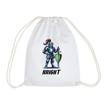 Bande dessinée Knight - Sac de sport léger - blanc - Devant