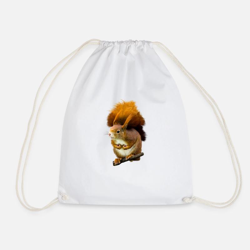 écureuil - Sac de sport léger - blanc