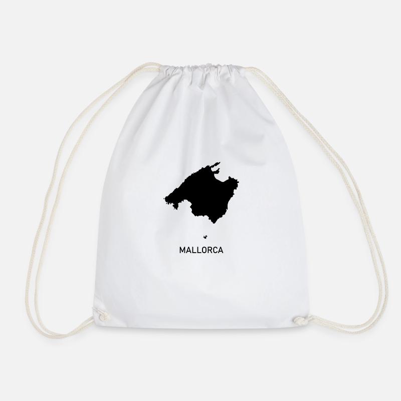 Mallorca B - Drawstring Bag - white