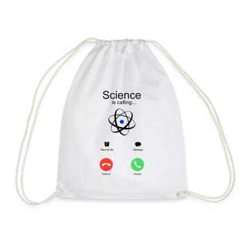 La science appelle cadeau pour les fans de physique chimie - Sac de sport léger - blanc - Devant