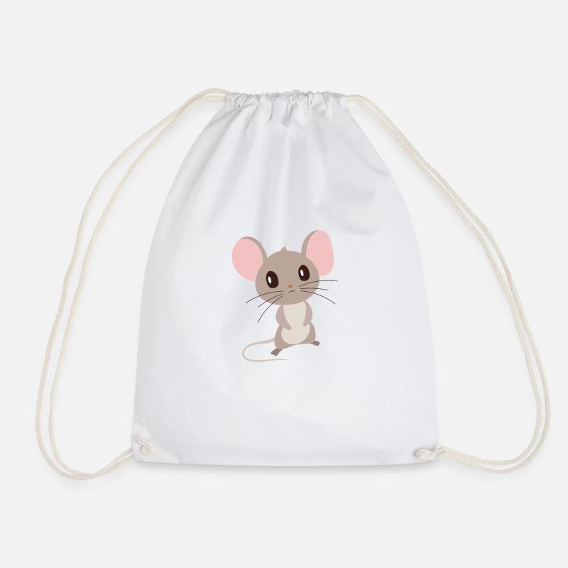 Souris - Sac de sport léger - blanc
