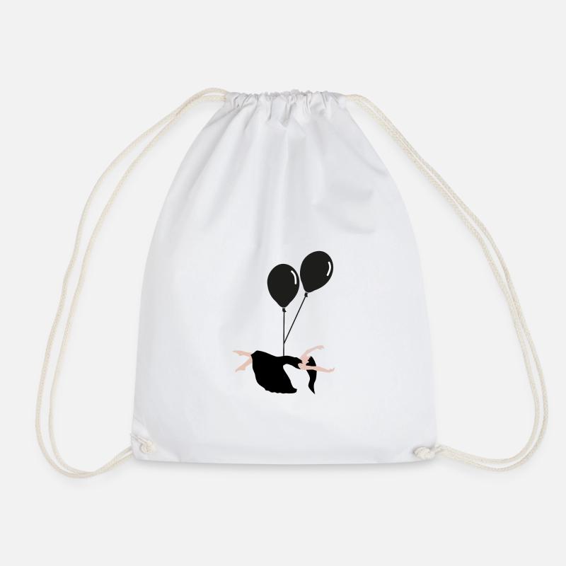 Balloon - Drawstring Bag - white