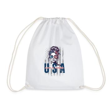 July 4, also known as Independence Day, - Sac de sport léger - blanc - Devant
