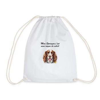 Springer rayon de soleil - Sac de sport léger - blanc - Devant