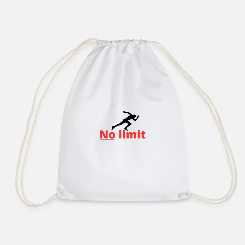 No Limit - Drawstring Bag - white