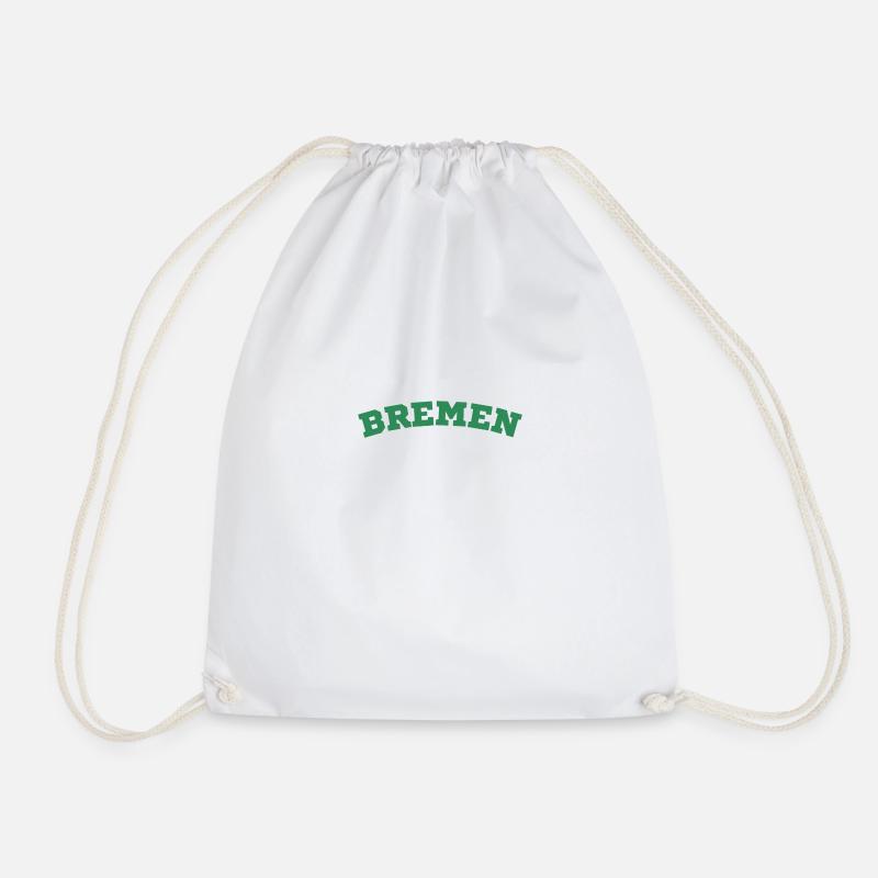 Bremen - Drawstring Bag - white