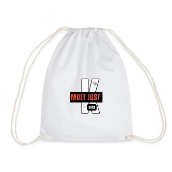 Kmoet just niks, Dialecte anversois Chemises - Sac de sport léger - blanc - Devant