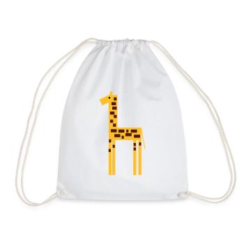 girafe 2 - Sac de sport léger - blanc - Devant
