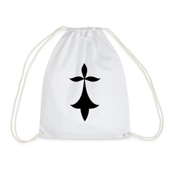 HERMINE - Sac de sport léger - blanc - Devant