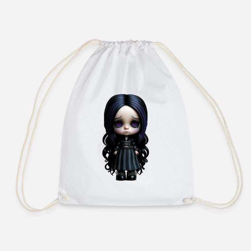 Foszek - Drawstring Bag - white
