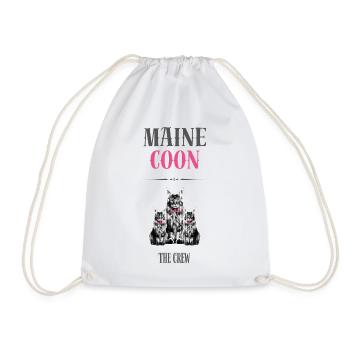 Maine Coon - The crew - Sac de sport léger - blanc - Devant